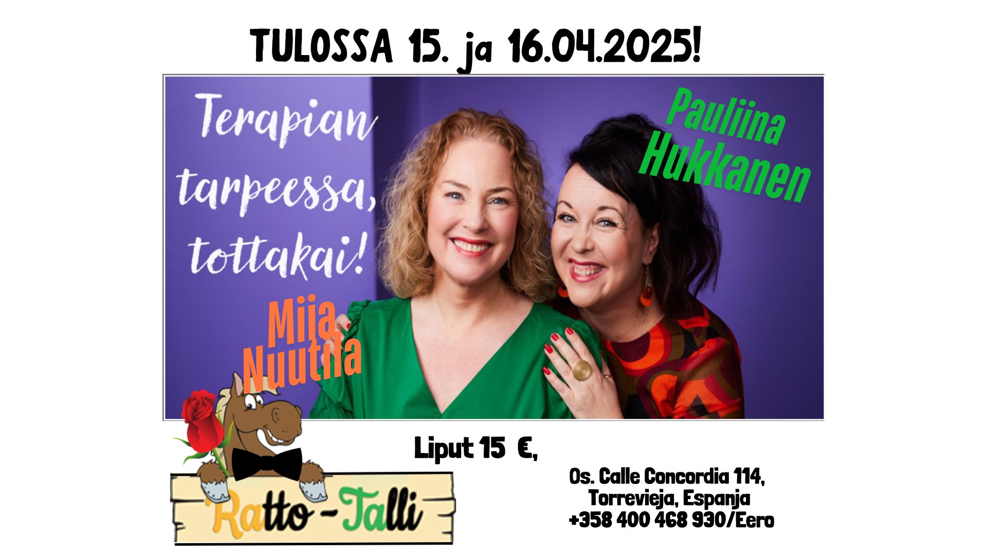 Terapian tarpeessa Ratto-Talli