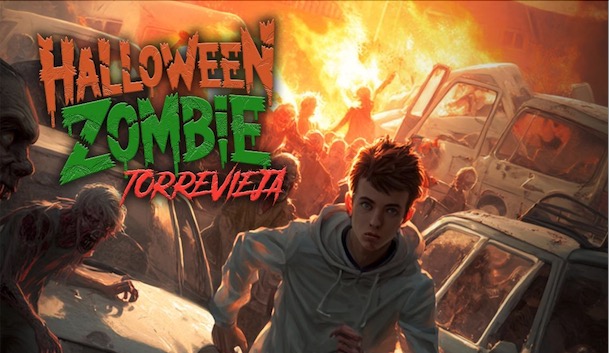 Halloween La Mata Zombie 2025 Cartel