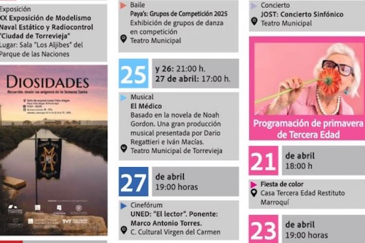 Torrevieja Cultura abril-mayo